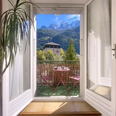 STUDIO LIMBO CHAMONIX HYPER CENTRE Vue imprenable sur le Mont-blanc