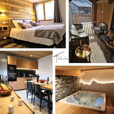 Chez Léon Jacuzzi et sauna