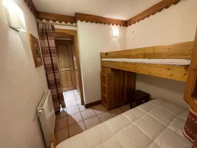 a kitchen with a sink and a microwave at Apartment Ginabelle 1-2 by Interhome in Chamonix-Mont-Blanc