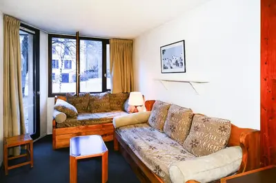 a living room with a couch and two couches at L'Aiguille - maeva Home - 2 Pièces 5 Personnes - Sélection MAE-4175 in Chamonix-Mont-Blanc
