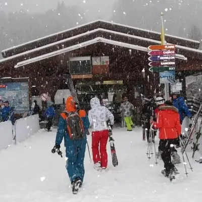 Charmant mobilhome à 2 pas remontés ski Samoëns