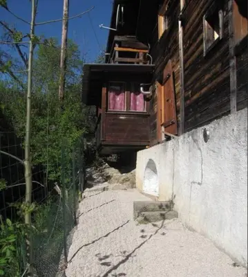 a building with a door on the side of it at Sublime maison 15 personnes in Saint-Gervais-les-Bains