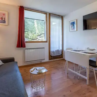 Cosy studio with view of Brévent