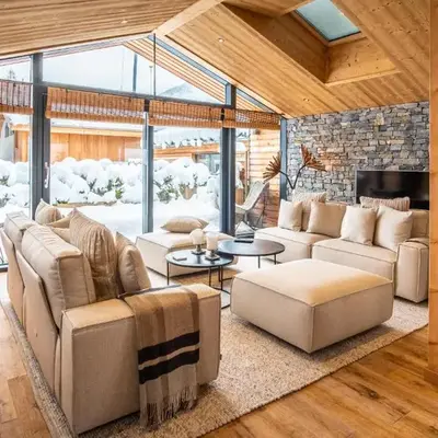 Chalet Sia - Contemporain - Sauna prive