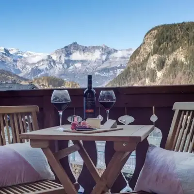 Luxury Studio - Mountain View & 100m to Slopes - Near Chamonix
