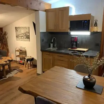 Chalet le Daim appartement 6 pers Vue Mont-Blanc
