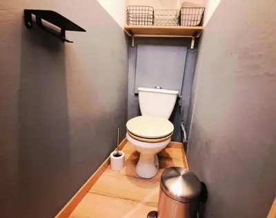 a bathroom with a toilet in a small room at Résidence Sirius - maeva Home - Studio 4 personnes - Confort MAE-3534 in Arâches-la-Frasse