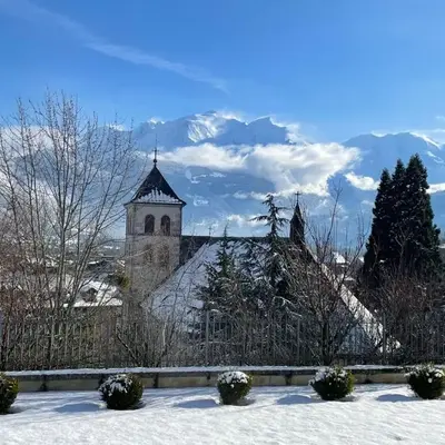 Face au Mont-Blanc