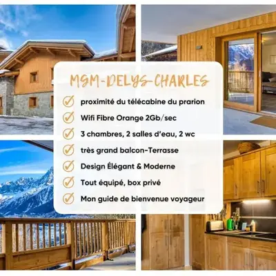 MGM Charles Delys - 3 Rooms - Les Houches