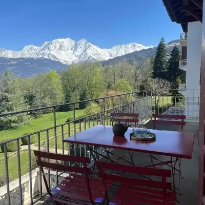 Appartement vue Mont Blanc