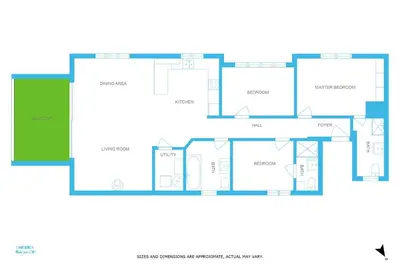 a floor plan of a house at Le Bartavel Apartment - Chamonix All Year in Chamonix-Mont-Blanc
