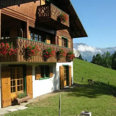Chalet Marie Paradis vue Mont Blanc