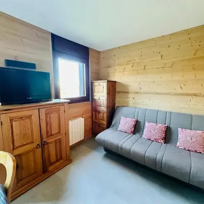 Studio vue montagne à 200m des pistes