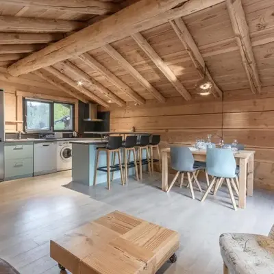 Le Grand Champs - Chalet prive avec terrasse et vue