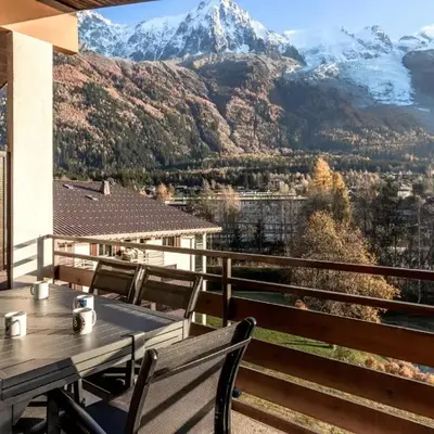 Cristal des Glaces - Balcon avec vue imprenable
