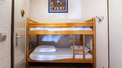 a bunk bed room with two bunk beds at Grand Horizon 2 301 - 3P8 in Morillon