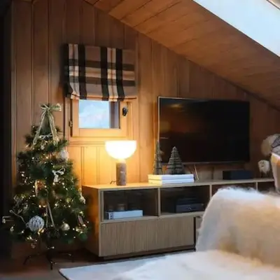 Appartement avec vue sur les Dômes du Miage