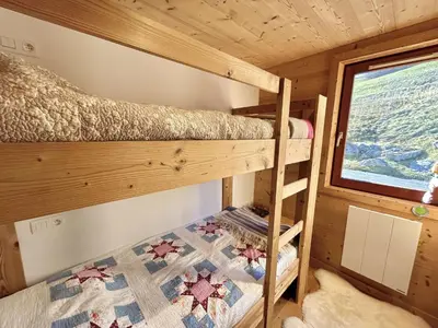 Gallery image of Appartement 2 pièces avec cabine, terrasse sud, proche télécabine Jaillet, parking, Wi-Fi - FR-1-597-184 in Megève