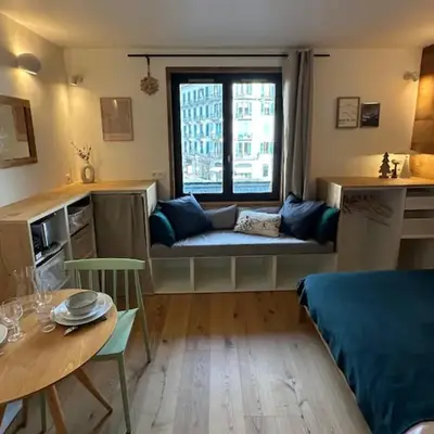 Charming Mont-Blanc View Studio in Chamonix
