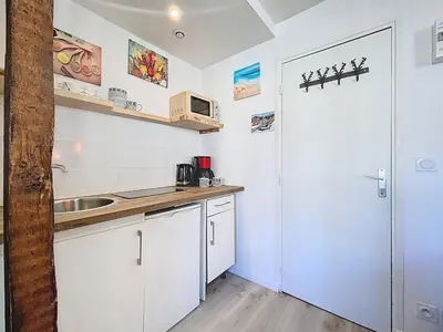 a bathroom with a shower and a toilet and a sink at Petit STUDIO STAR CHAMONIX HYPER CENTRE in Chamonix-Mont-Blanc
