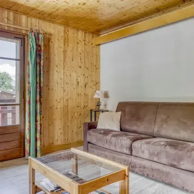 Appartement 2 pièces avec 3 balcons et wifi à Megève Centre - FR-1-453-322