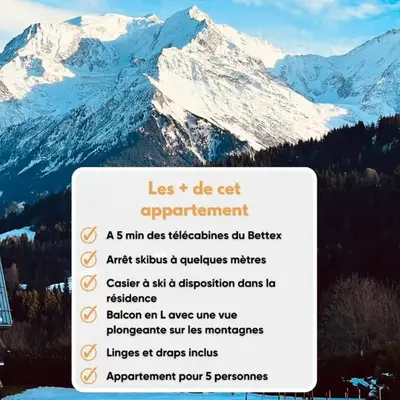 Le Saphir - Vue spectaculaire sur les Montagnes