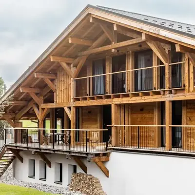MEGEVE Chalet d'architecte pour 16 personnes