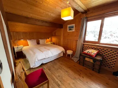 a bathroom with a sink and a shower at Chalet Mont-Joly 2 Megeve in Megève