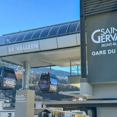 Apartment in Saint-Gervais close to gondola