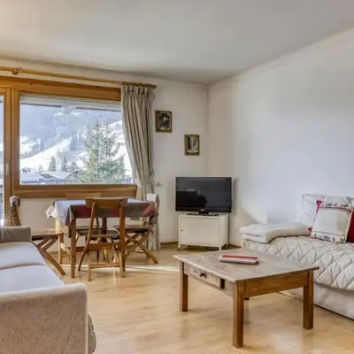 Studio cabine à Megève pour 4 pers