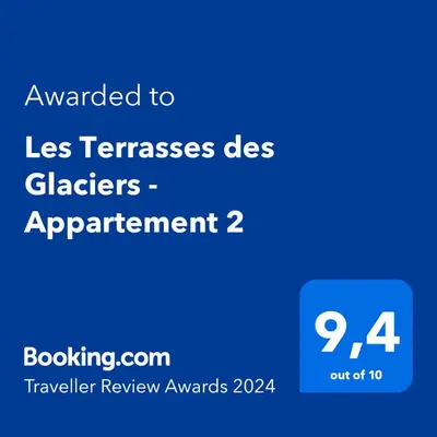 a blue screen with the wordspared tolez transactions des gliersapplement at Les Terrasses des Glaciers - Appartement 2 in Chamonix-Mont-Blanc