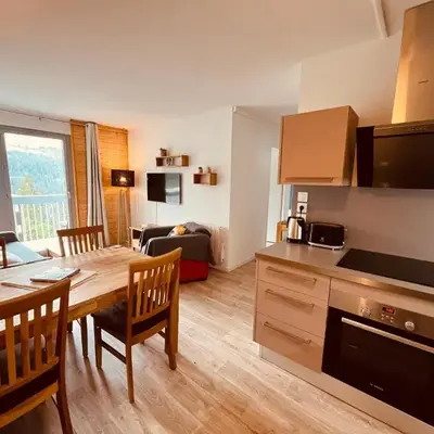 appartement petite ourse flaine 2chambres avec wifi