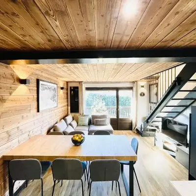 Duplex départ randonnée Megeve