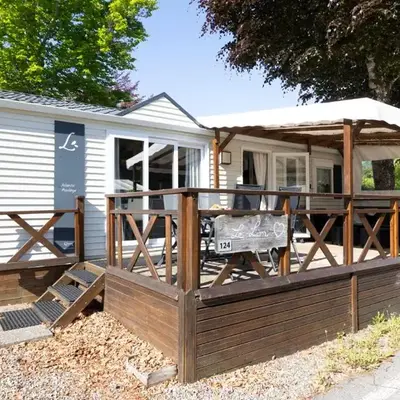 Mobil-home 5 pers - camping Samoens