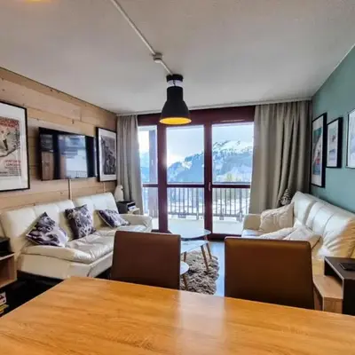 Résidence Le Panoramic - Appartement spacieux · Départ et retour skis aux pieds · Piscine · Parking inclus · Spa MAE-6931