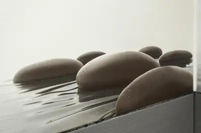 a group of hot dogs sitting on top of water at Apartment Maisonnee - A Charming Chamonix Haven in Chamonix-Mont-Blanc