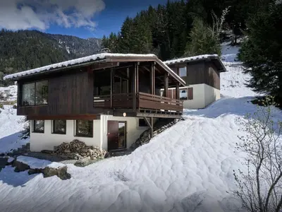 a house in the snow with snow around it at Chalet Jorat - OVO Network in Les Contamines-Montjoie