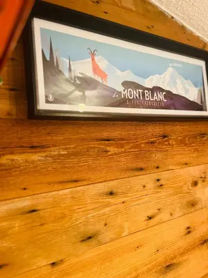 a picture of a picture of a mount blair movie at Elegant et cosy, Appt à la montagne in Combloux
