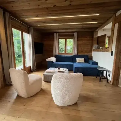 Chalet Taïga face au Montblanc et à 7min de Megève