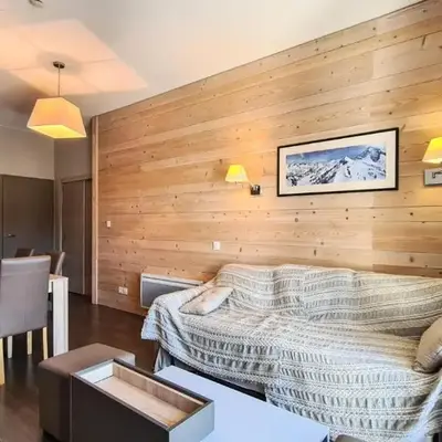 Résidence Le Panoramic - Appartement spacieux · Départ et retour skis aux pieds · Piscine · Parking inclus · Spa MAE-3063