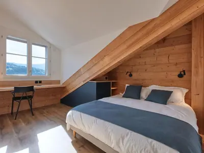 a bathroom with a tub and a sink and a shower at Duplex moderne 5 pièces, 4 chambres, 10 pers., WiFi, parking, proche centre - FR-1-663-48 in Saint-Gervais-les-Bains