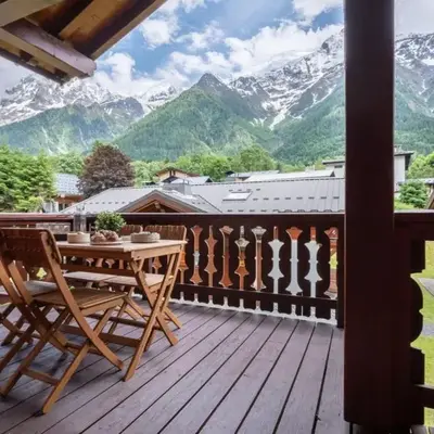 Spacious duplex with terrace in Les Houches
