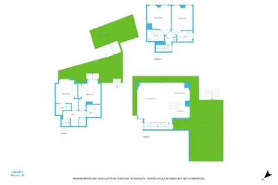 a floor plan of the proposed redevelopment of a building at Chalet La Source - Chamonix All Year in Chamonix-Mont-Blanc