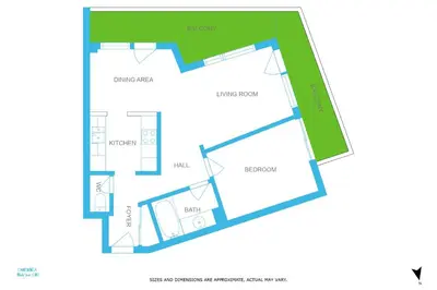 a floor plan of a condo at Le Brevent apartment -Chamonix All Year in Chamonix-Mont-Blanc