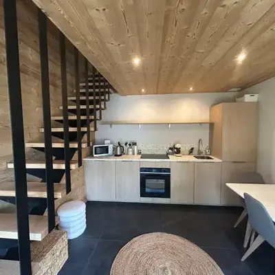 35 m2 duplex in a new 2025 chalet