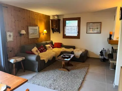 a living room with a couch and a table at Résidence Les Crocus - Crocus 3 MAE-5013 in Mémontel