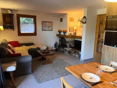 a living room with a couch and a table at Résidence Les Crocus - Crocus 3 MAE-5013 in Mémontel