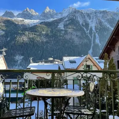 Downtown Chamonix Studio & Stunning Mountain View