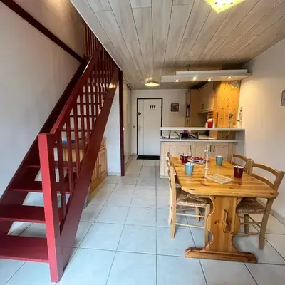 Charmant T2 Mezzanine au Centre de Samoëns avec Balcon