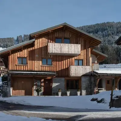 Chalet 4M Les Carroz et son Spa